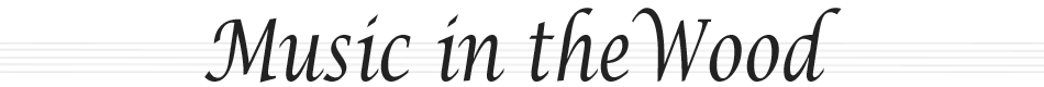 Logo: Music in the Wood
